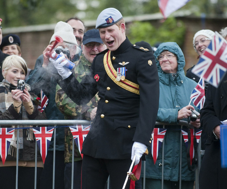 Image: Prince Harry Attends The Opening Of The Wootton Bassett Field Remembrance